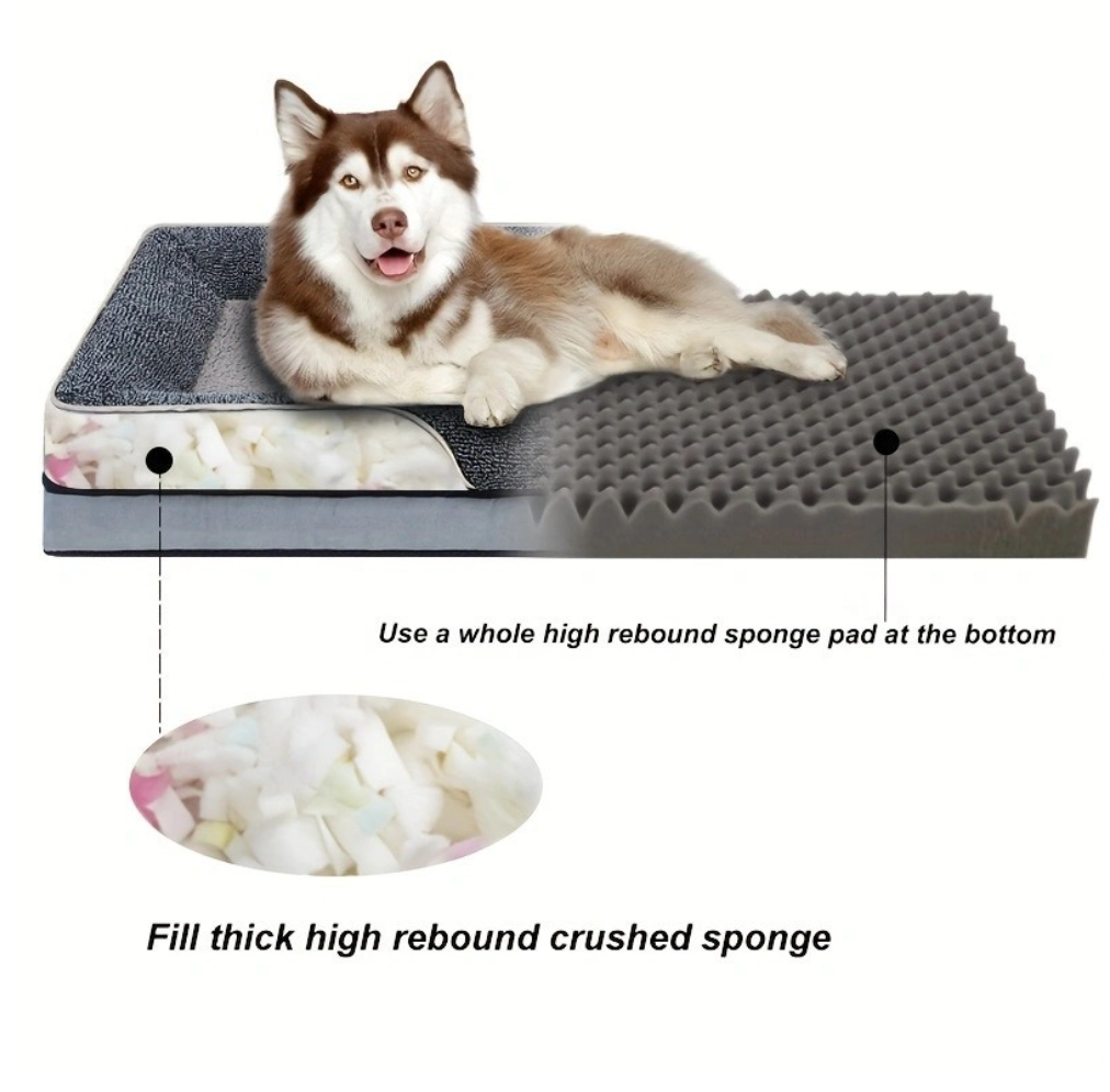 Chenpet Wholesale High Quality Pet Cozy Beds Foam Washable Dog Beds