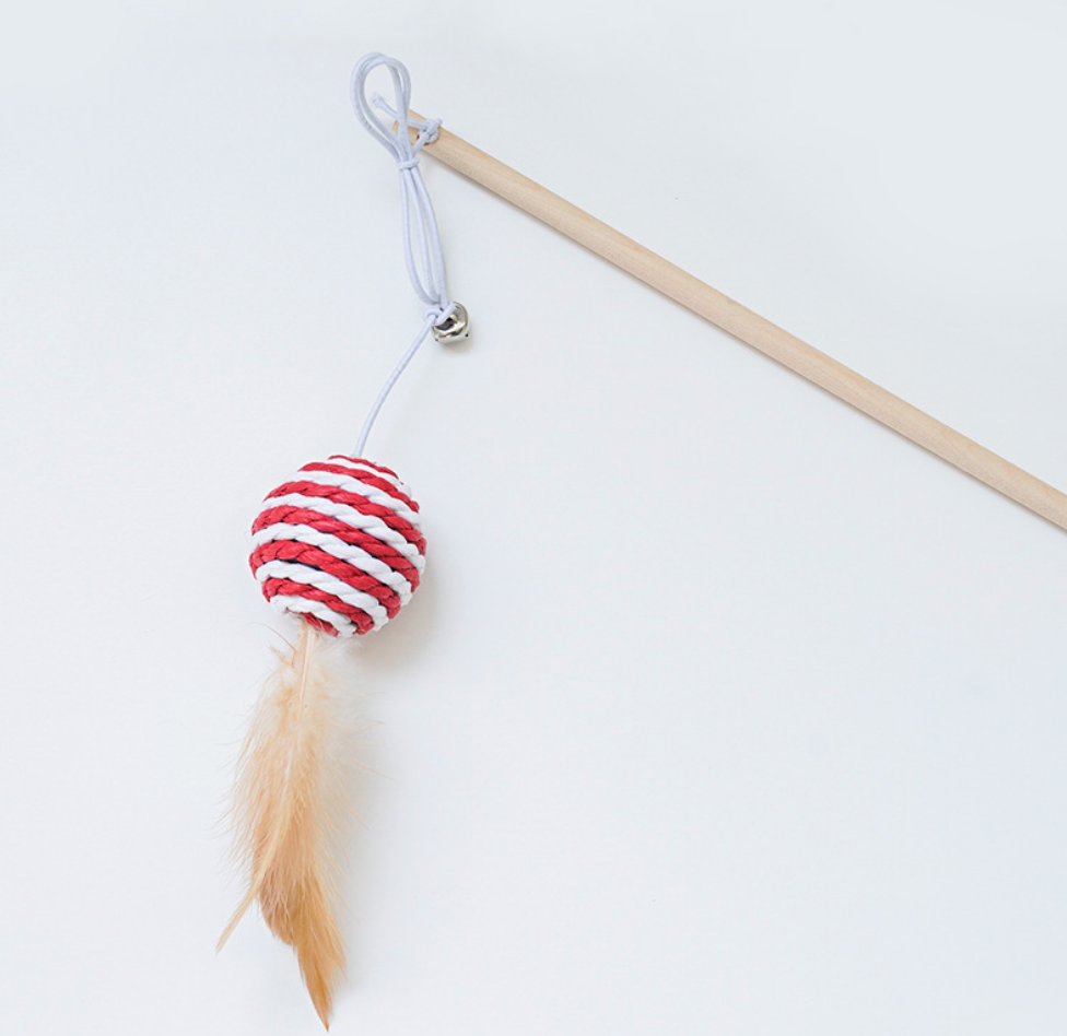 Chenpet Wholesale Cat Sisal Roper cat teaser Cat Play Toys