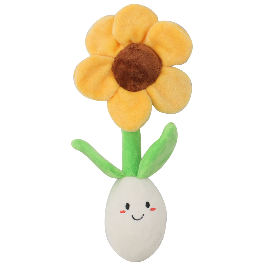 Chenpet Manufacturer Custom Flower Plush Pet Play Toys