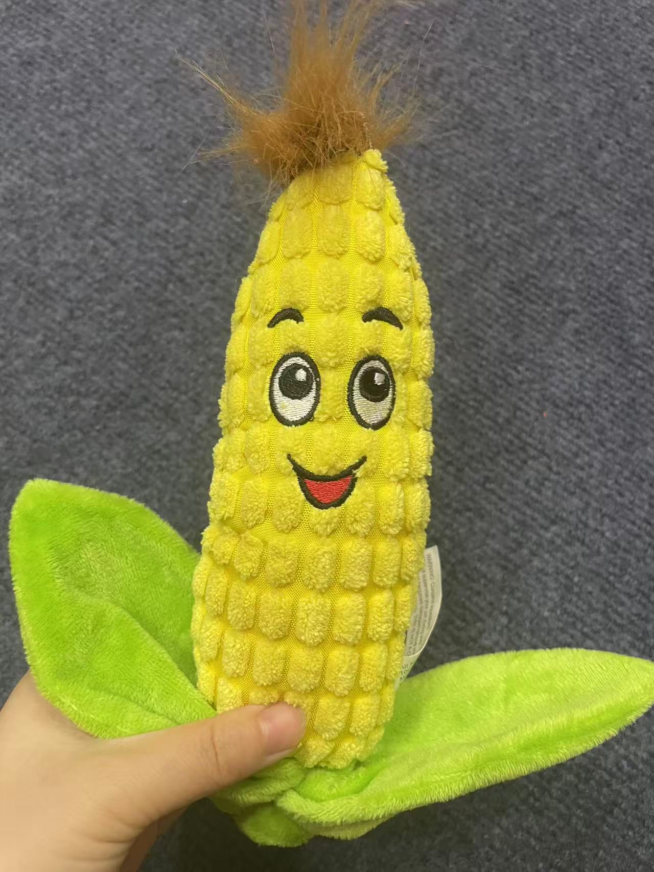 Chenpet Custom Corn Design Plush Pet Toys