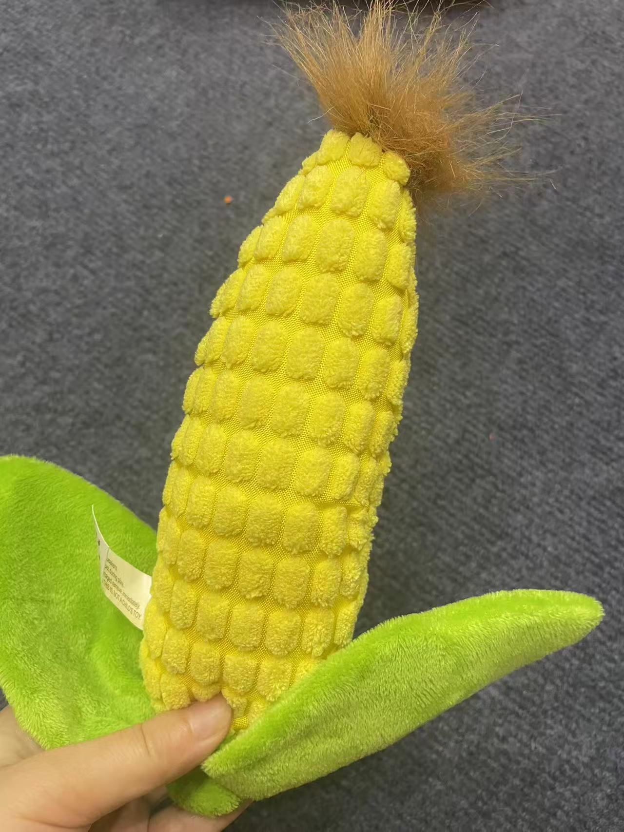 Chenpet Custom Corn Design Plush Pet Toys