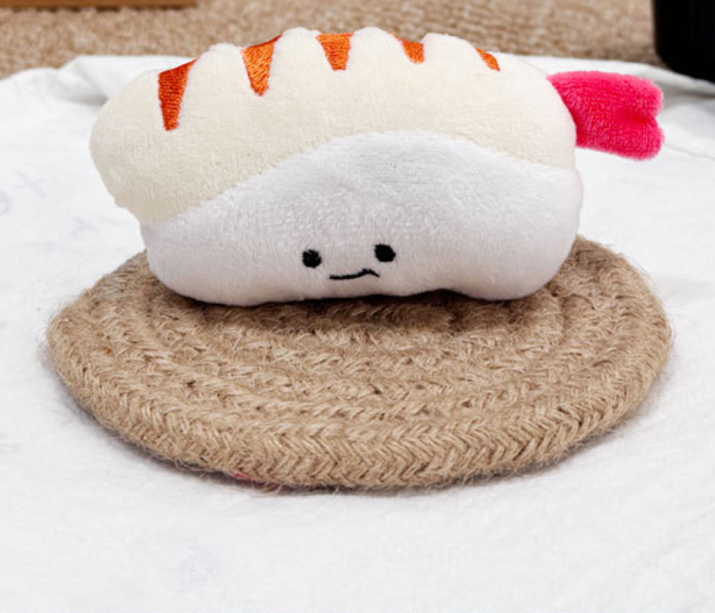 Chenpet Customized Sushi Design Dog Plush Toys