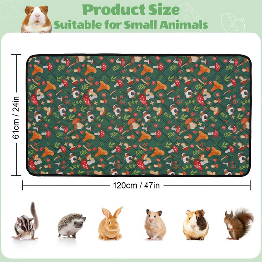 Chenpet Hot Selling Small Pets Guinea Pig Rabbits Easy Washable Mats