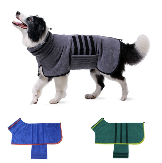 Chenpet Wholesale Ultra-Absorbent Pet Towel Hot Selling Dog Bathrobe