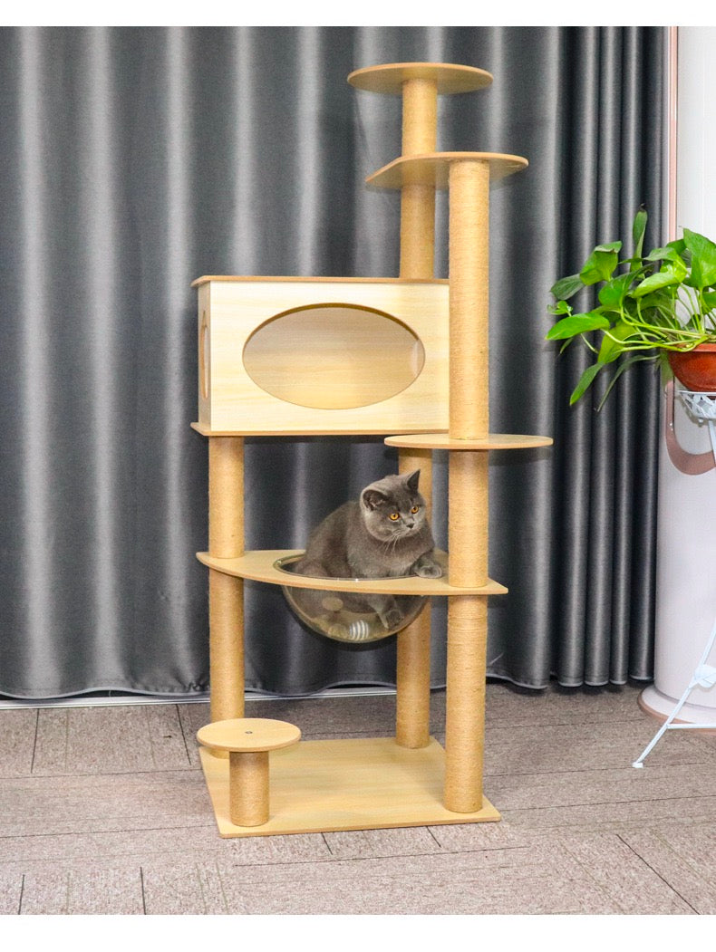 Chenpet Wholesaler Durable MDF Cat Trees Cat Climbing