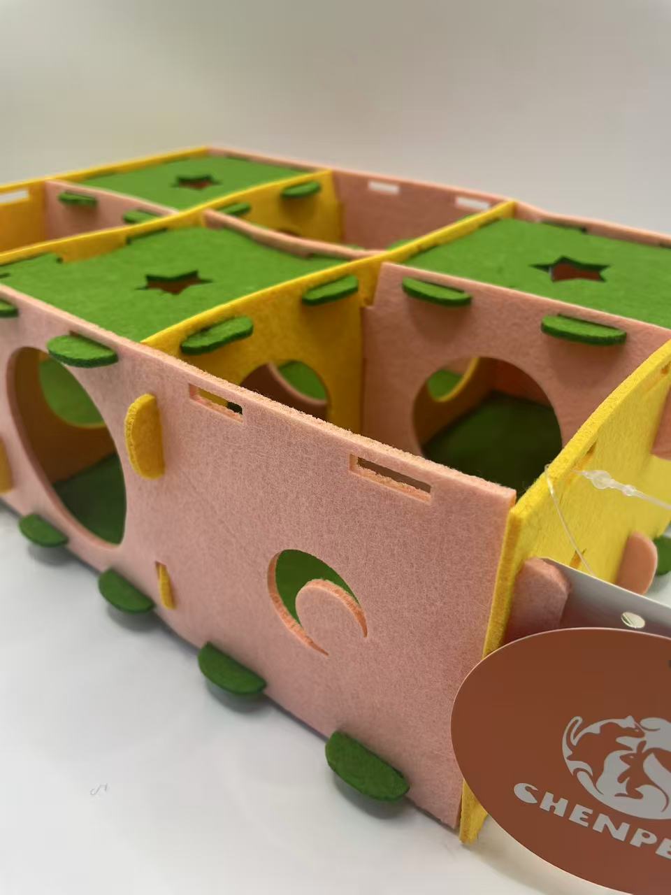 Chenpet Folding Join Woven Fabric Small Pets Maze Tunnel