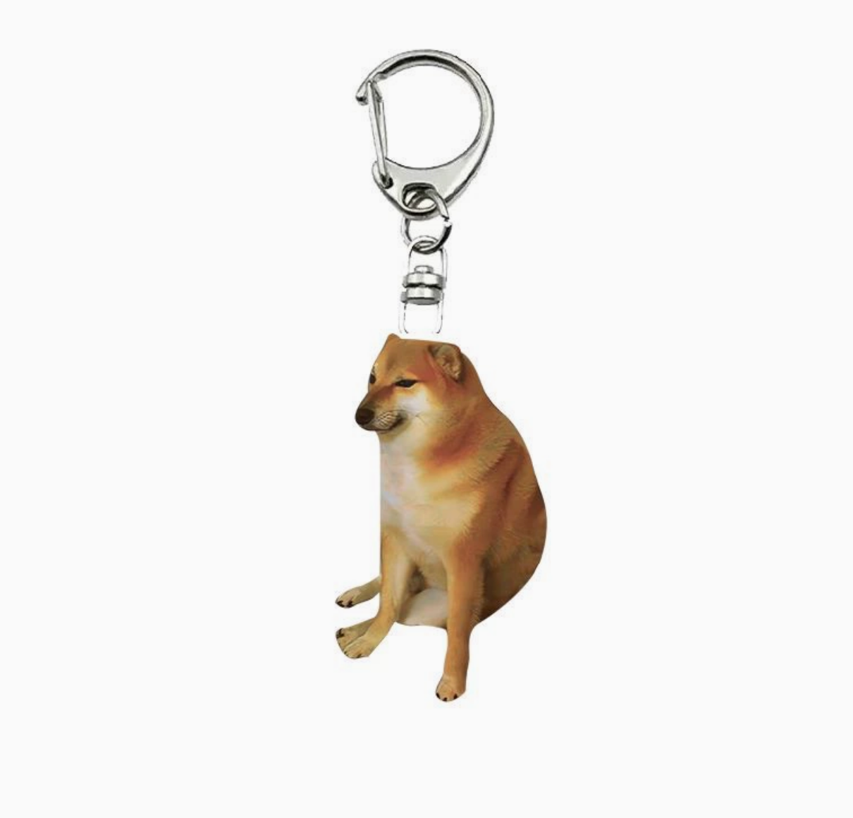 Chenpet Funny Spoof Pet Emoticon Pendant Pet Dog Acrylic Tag