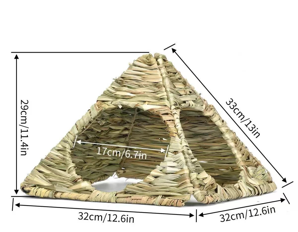 Chenpet Manufacturer Hot Selling Foldable Small Pets Grass Houses