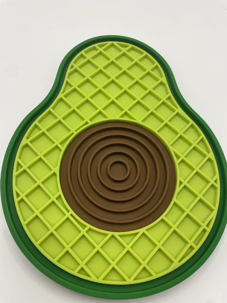 Chenpet Manufacturer Avocado Fruit Pet Licki Mat Dog Silicone Mat