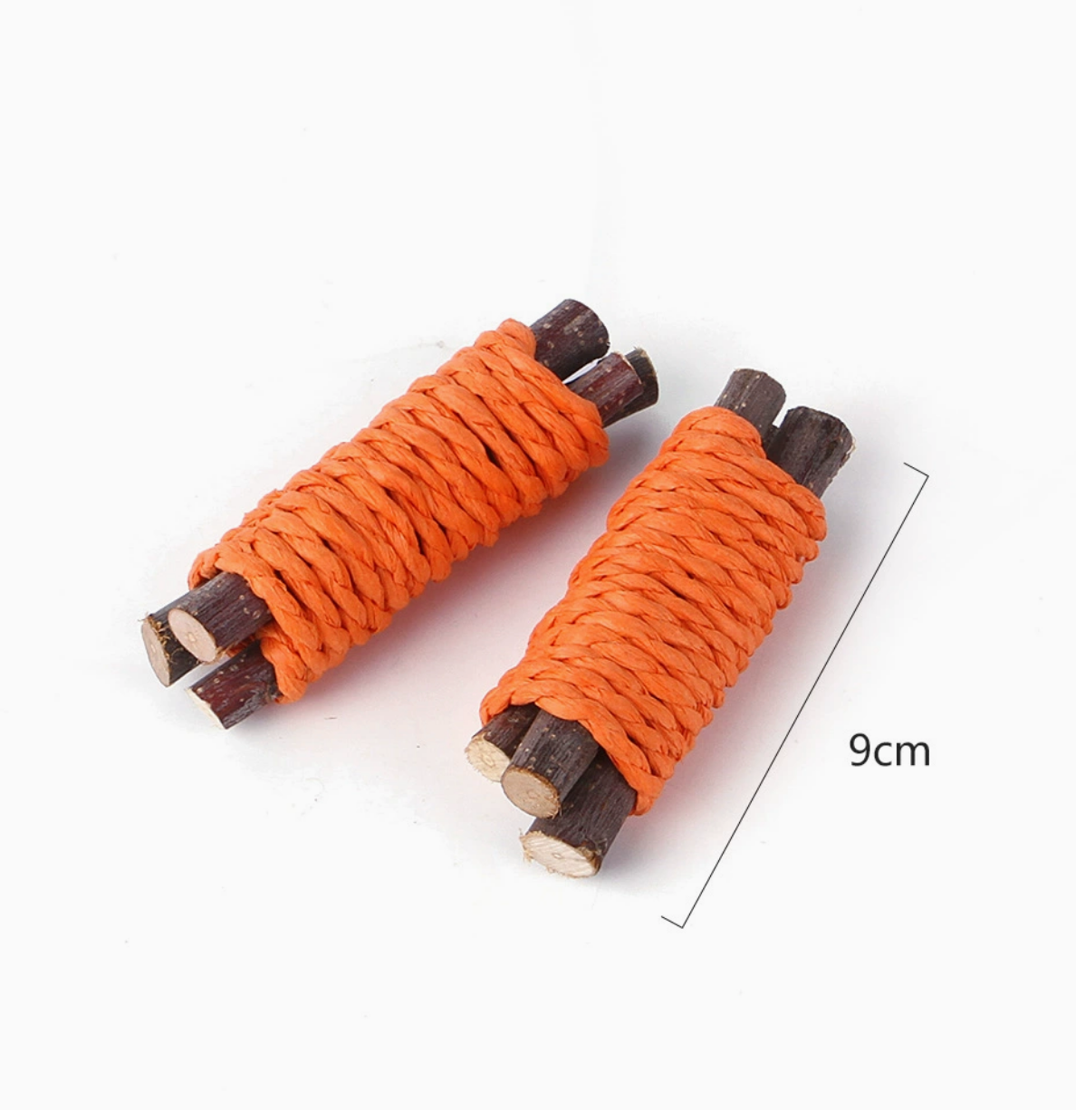 Pawfect Small Pet Natural Carrots &Balls Rabbits Play Toys