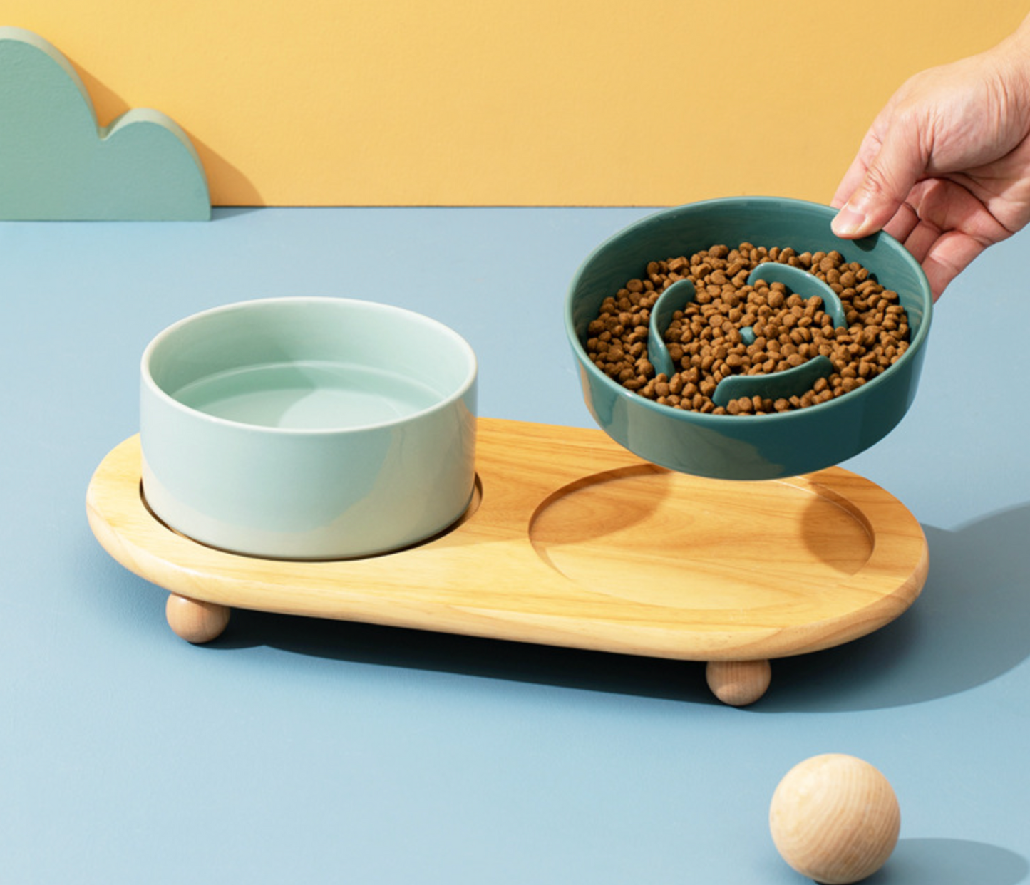 Chenpet Ceramics Pet Bowls Dog Bowls Water Bowls