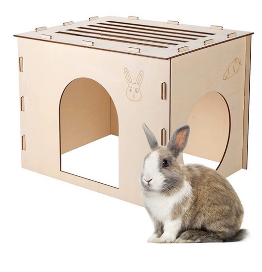 Chenpet Wholesale Wooden Small Pets Hideout House Rabbit House
