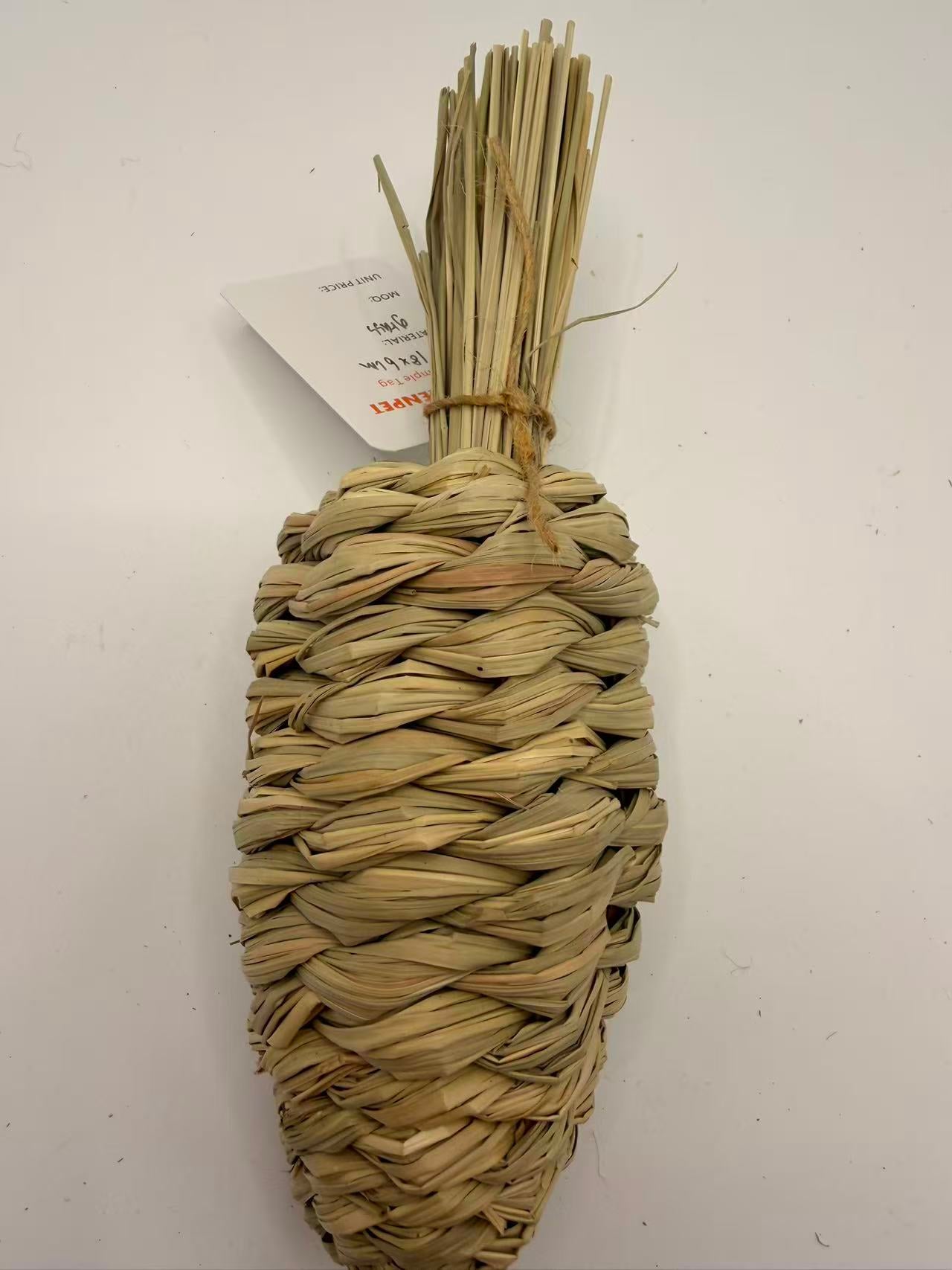 Chenpet Carrot Design Grass Small Pet Chewing Toys