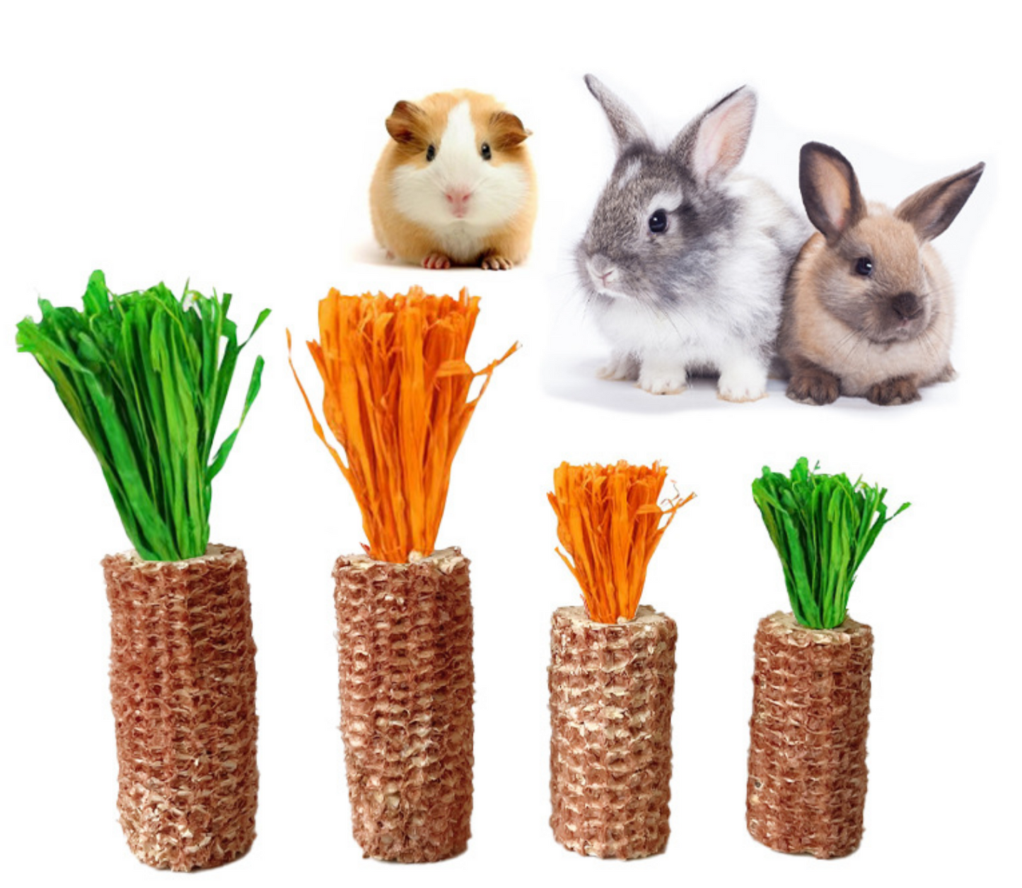 Chenpet Natural Corn Cob Small Pets Chew Play Toys