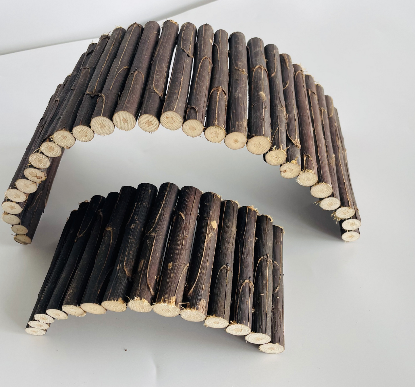 Chenpet Wholesale Natural Fruit Wood Rabbits Hamster Safe House Small Pets Hideout Toy