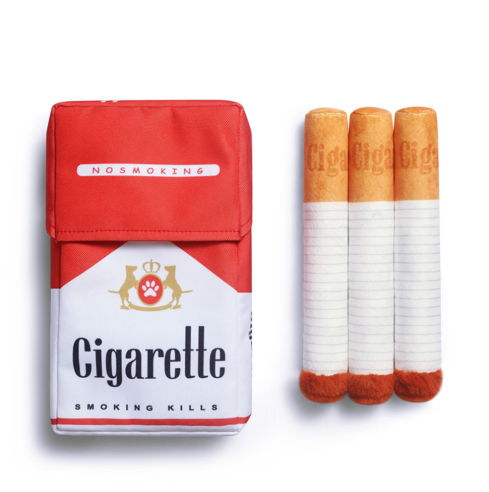 Chenpet Wholesale Cigarette Pet Plush Dog Toys