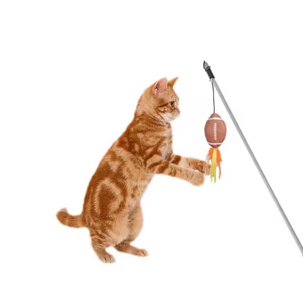 Chenpet wholesale Plush Mouse Ball Teaser Interactive Cat Toy