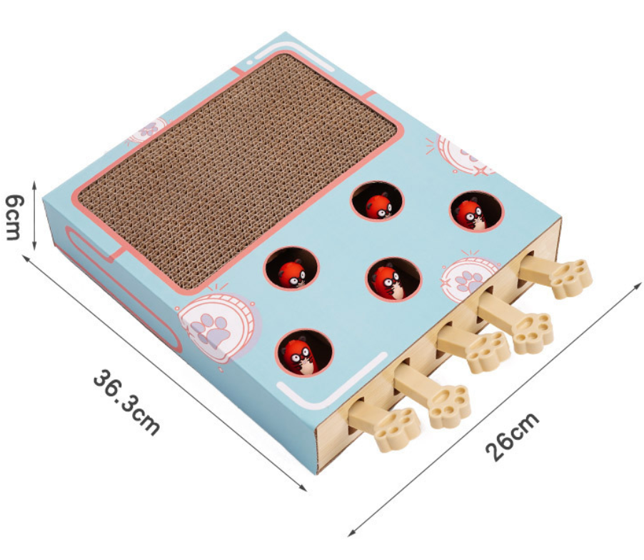 Cat Corrugated Paper Pet Play Toy