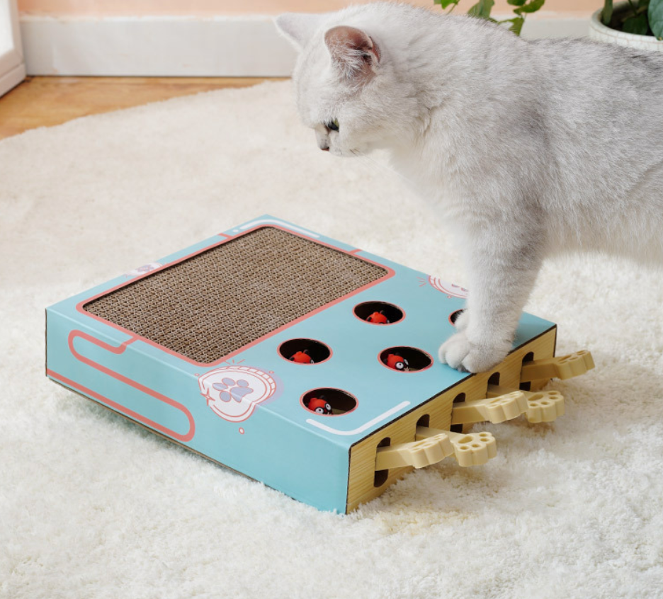 Cat Corrugated Paper Pet Play Toy