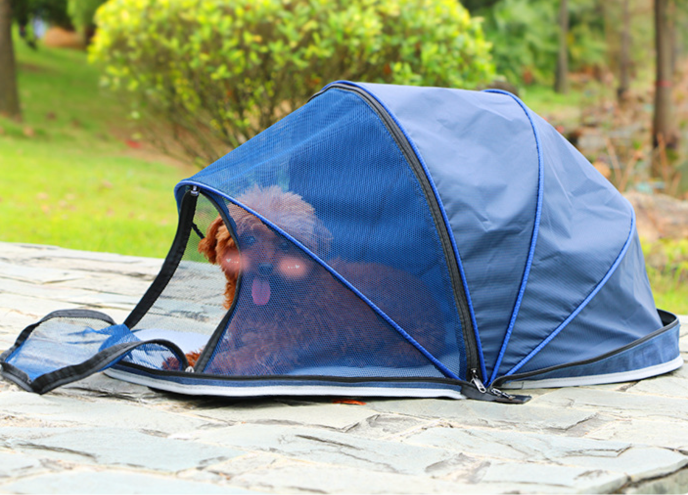 High Quality Breathable Pet Outside Easy Folding Tent