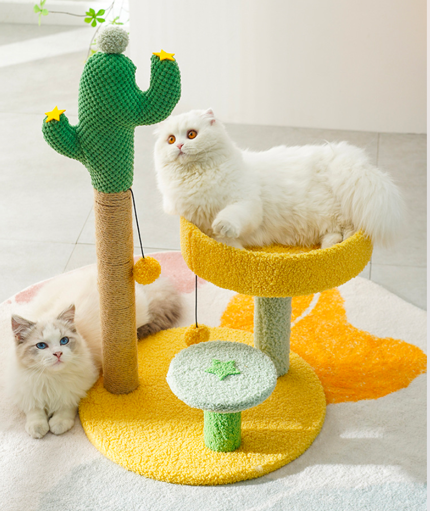 Wholesale New Arrival Cactus Style Cat Trees