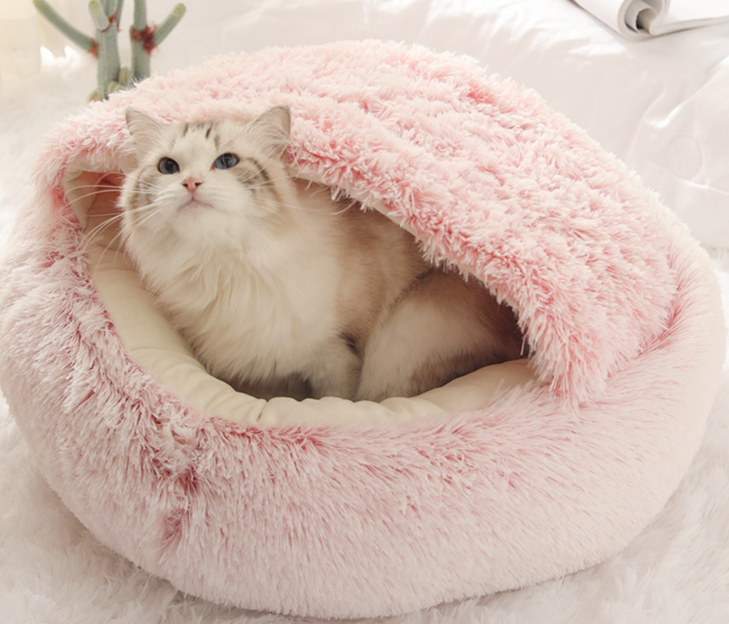 Chenpet Wholesale Upgraded Version Cozy Plush Pet Bed Cat Customized Bed