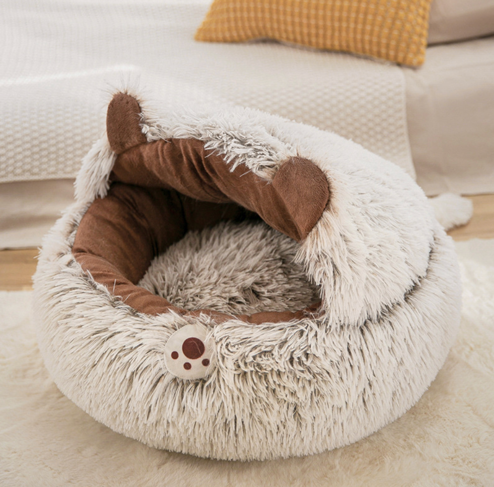 Chenpet Wholesale Soft Plush Pet Bed Lovely Winter Dog Bed Cat Beds