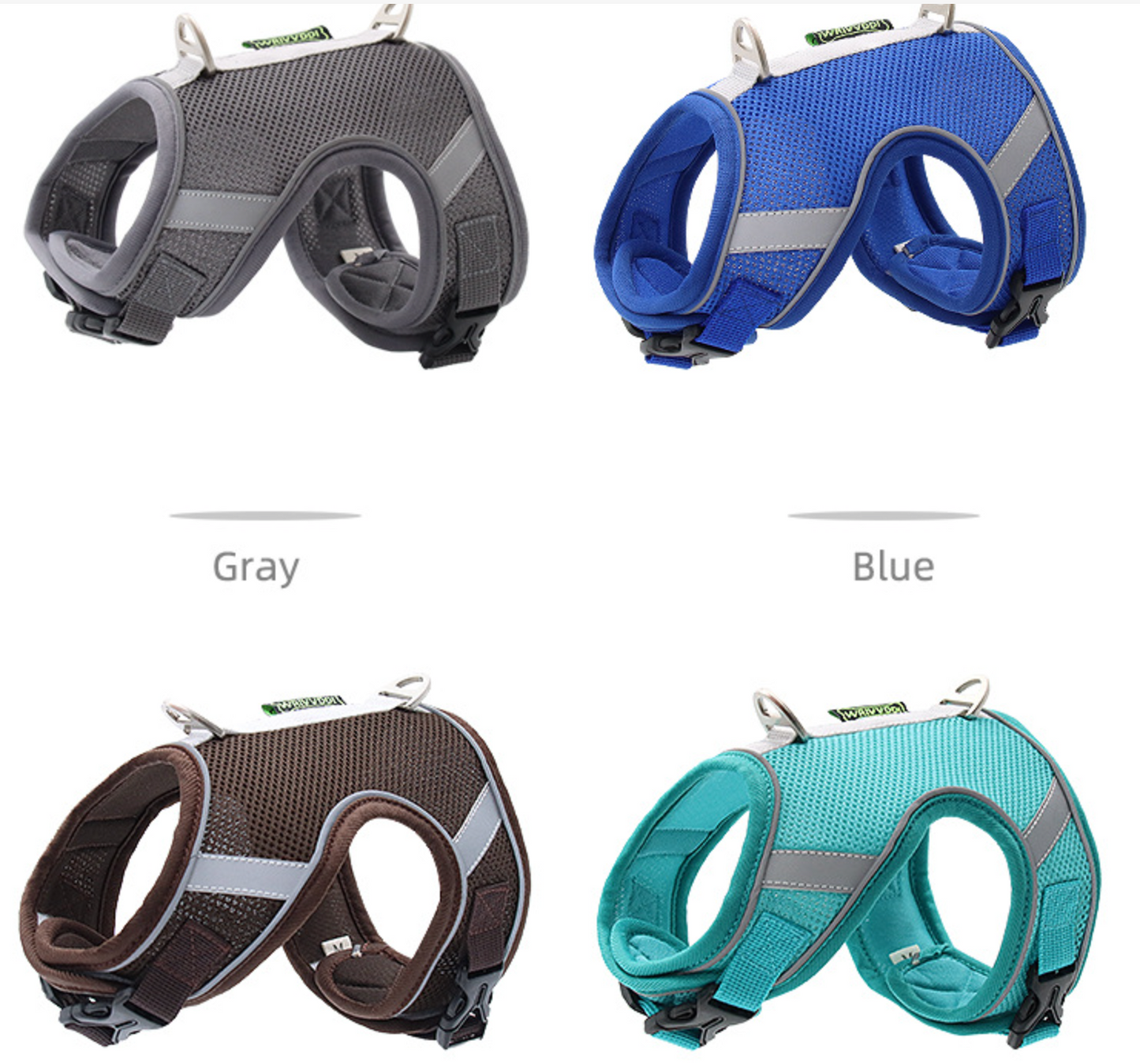 High Quality Breathable Light Reflective Pet Harness