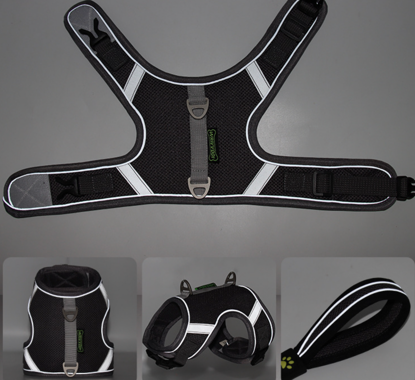 High Quality Breathable Light Reflective Pet Harness