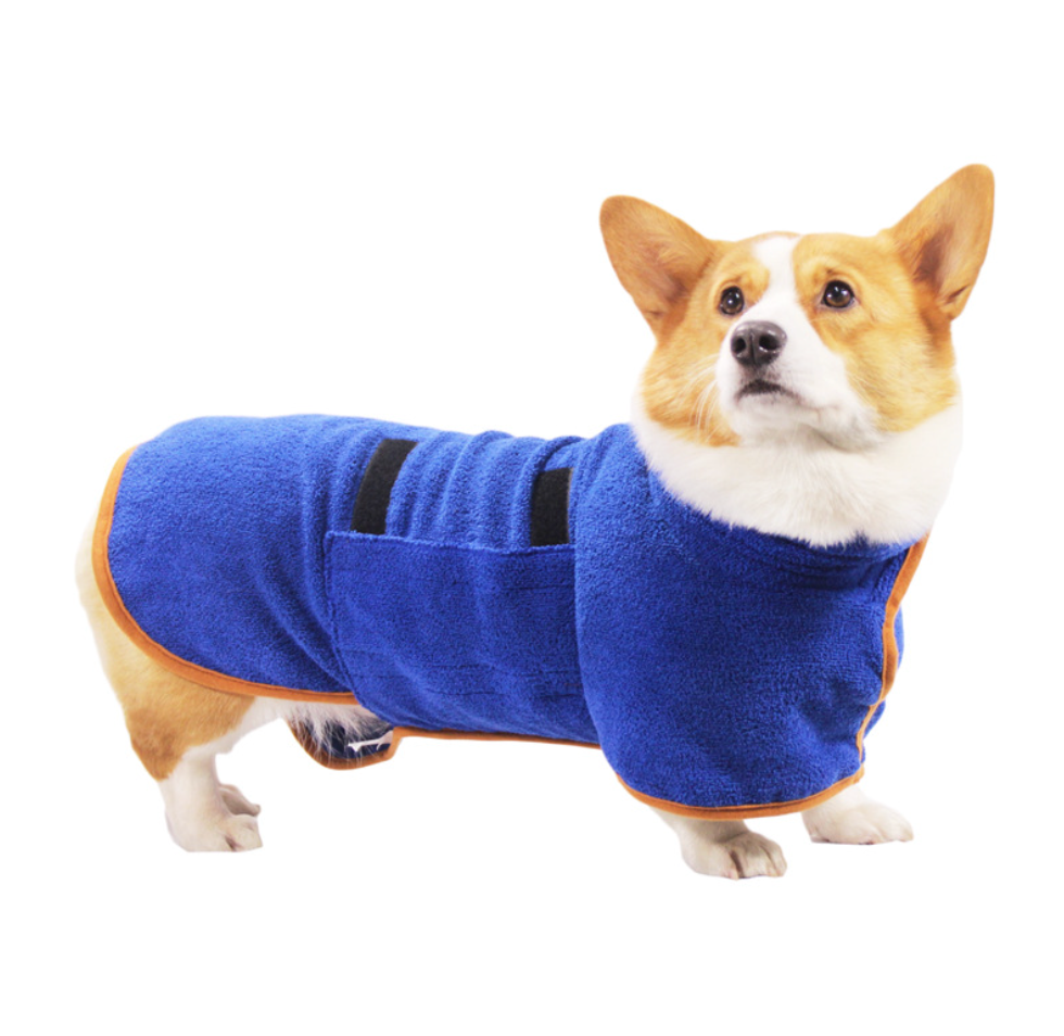 Chen Pet High Quality Pet BathRobe Dog Shower Towel