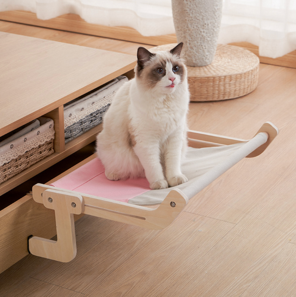 Chenpet Durable Cat Hanging Wooden Beds High Quality Cat Beds