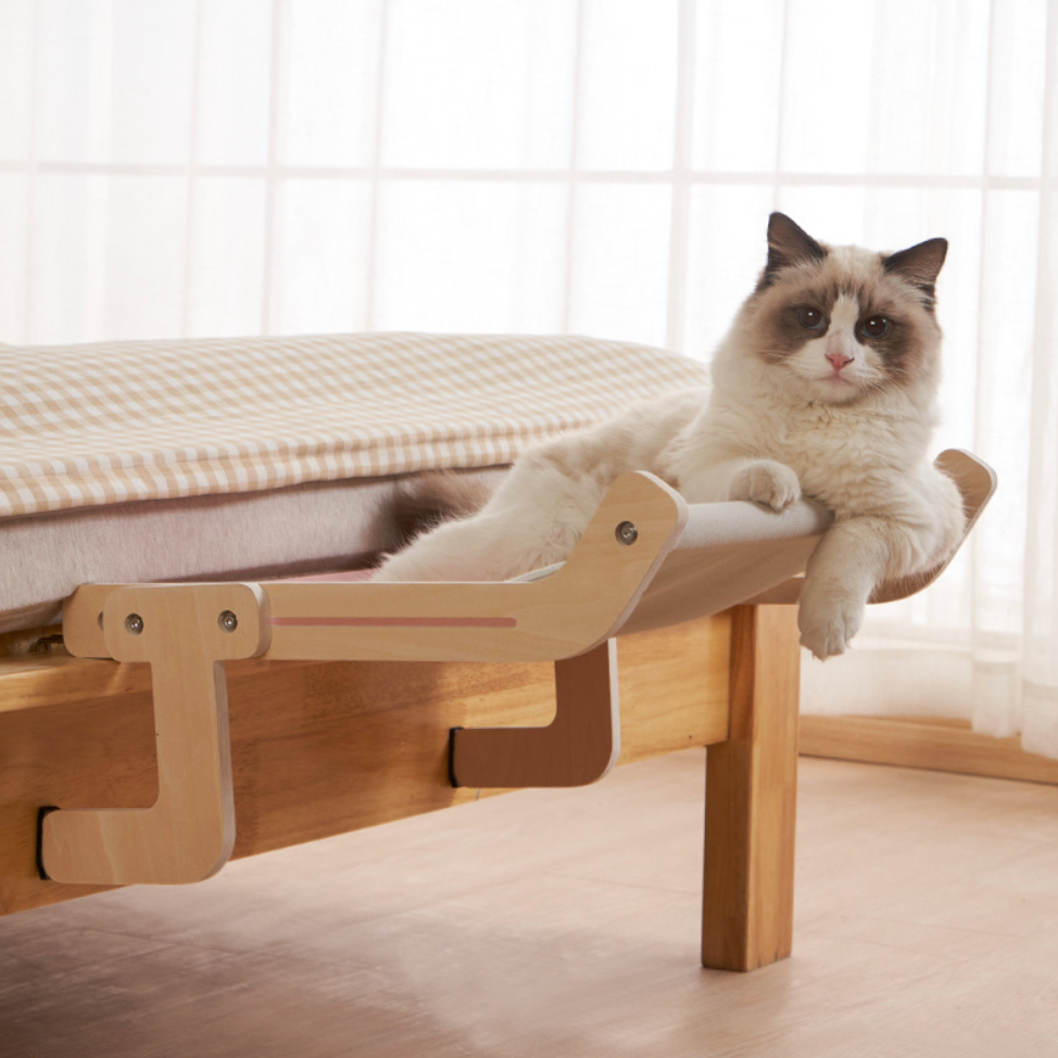 Chenpet Durable Cat Hanging Wooden Beds High Quality Cat Beds