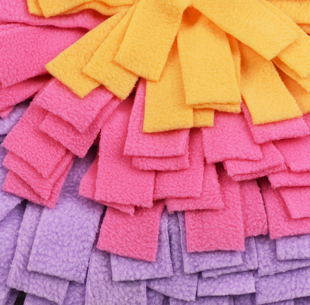Chenpet Colorful Pet Snuffle Mat Polar Fleece Mats