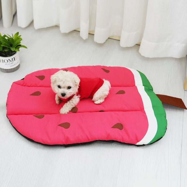 Chen Pet Exclusive New Multiple-choice Fruit Style Pet Mat