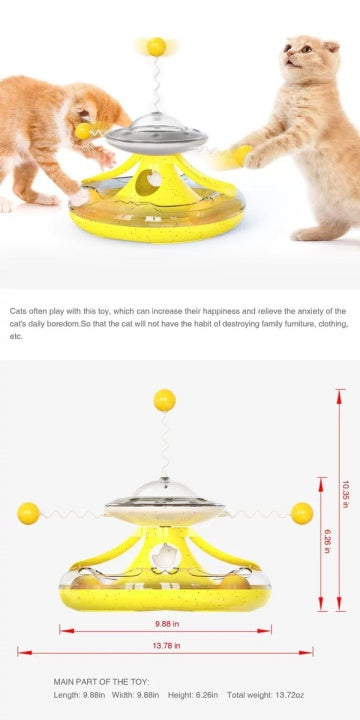 Chenpet Amazon Hot Selling Cat Toys Cat Feeder Bowl