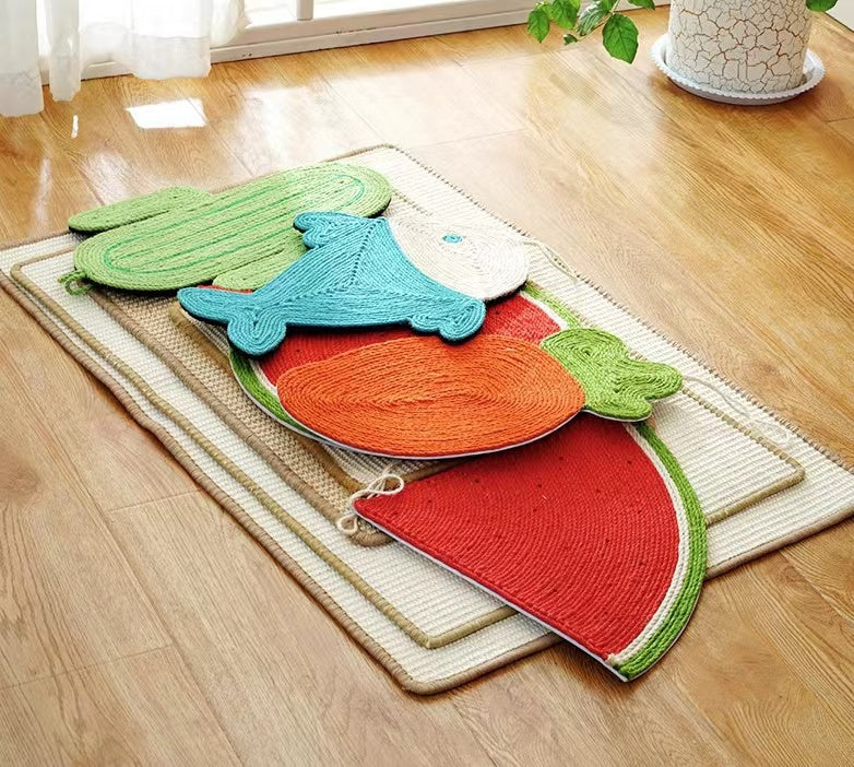Summer Fruit Style Cat Scratching Board