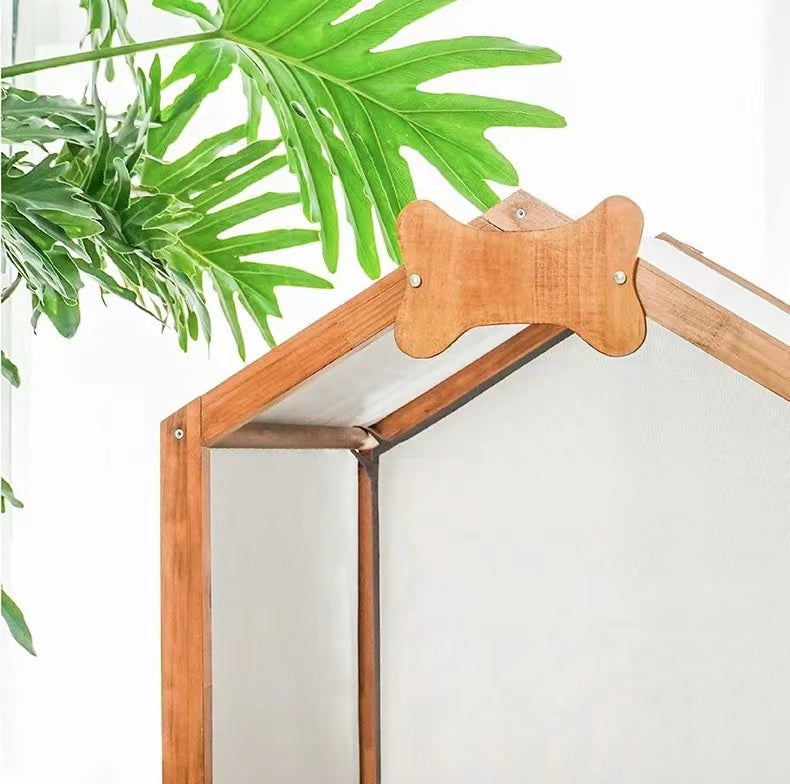 Manufacturer Solid Wooden Pet Breathable Hose Dog Durable Bed