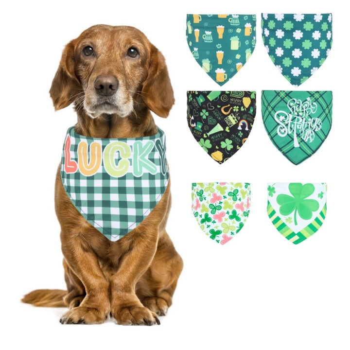 Special St. Patrick's Day Single Pet Dog Drool Wipes