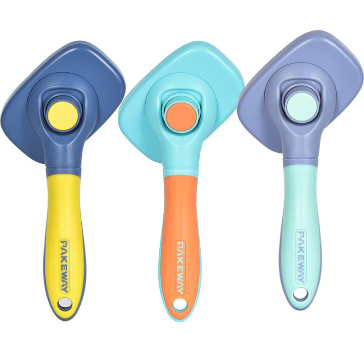 Wholesaler ABS Clean Pet Comb Multiply Choice
