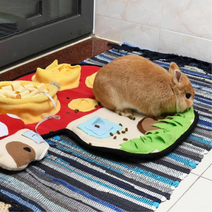 High Quality Polar Fleece Mushroom Style Pet Snuffle Mats