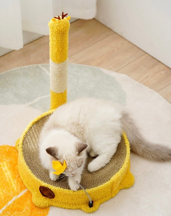 Chic Factory New Design Chicken Style Cute Cat Tree