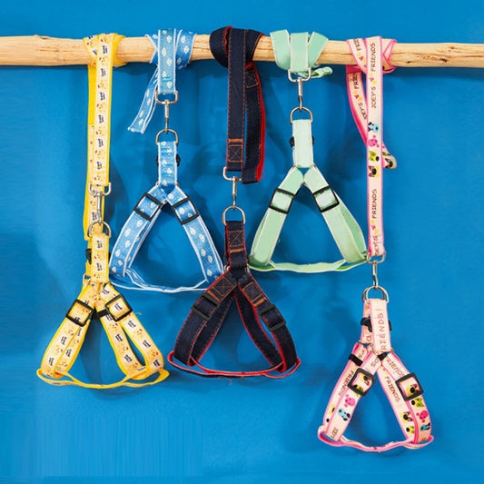 Lovely New Design Pet Dog Collar Chest &Leash