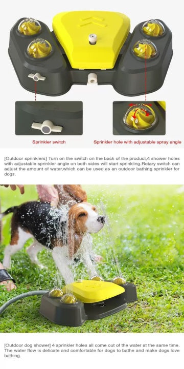 2022 New Design Pet Summer Toy Dog Outdoor Shower