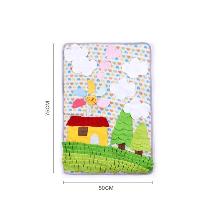 Manufacturer Polar fleece Pet Snuffle Mat