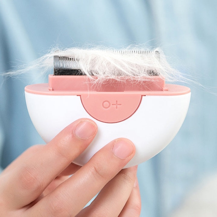 Wholesale ABS Durable Pet Comb Easy Clean Easy Storage