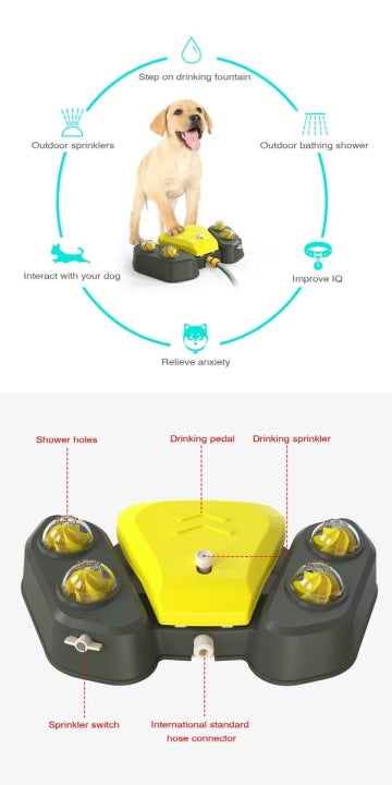 2022 New Design Pet Summer Toy Dog Outdoor Shower