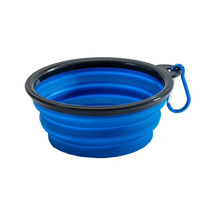 Colorful ABS Folding Feeder Bowl