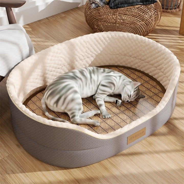 Chenpet Summer Cool Felling Pet Cozy Bed Multiple Size Choice