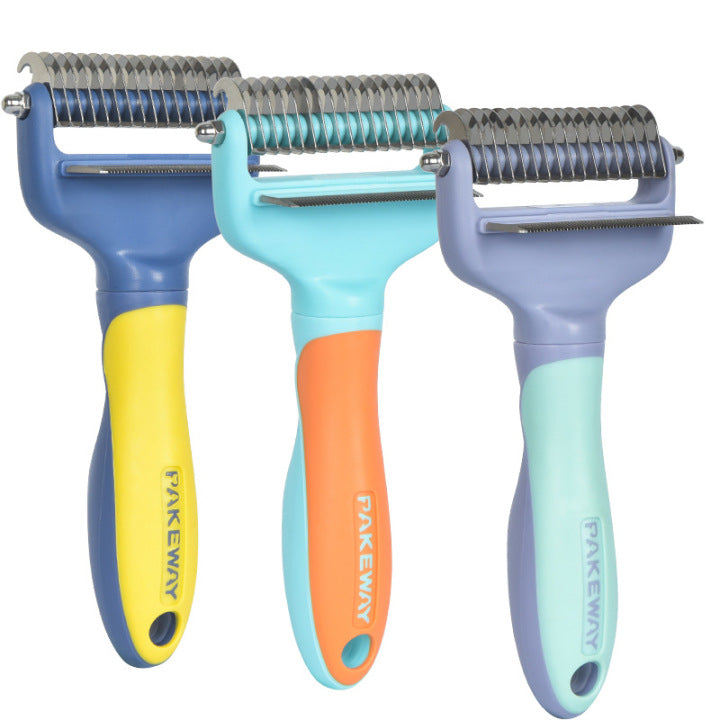 Wholesaler ABS Clean Pet Comb Multiply Choice