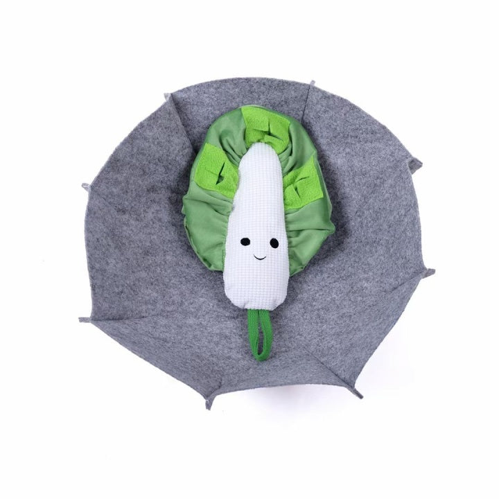 New Design Of Cabbage Style Pet Sound Toys Feeding Dog Play Toys